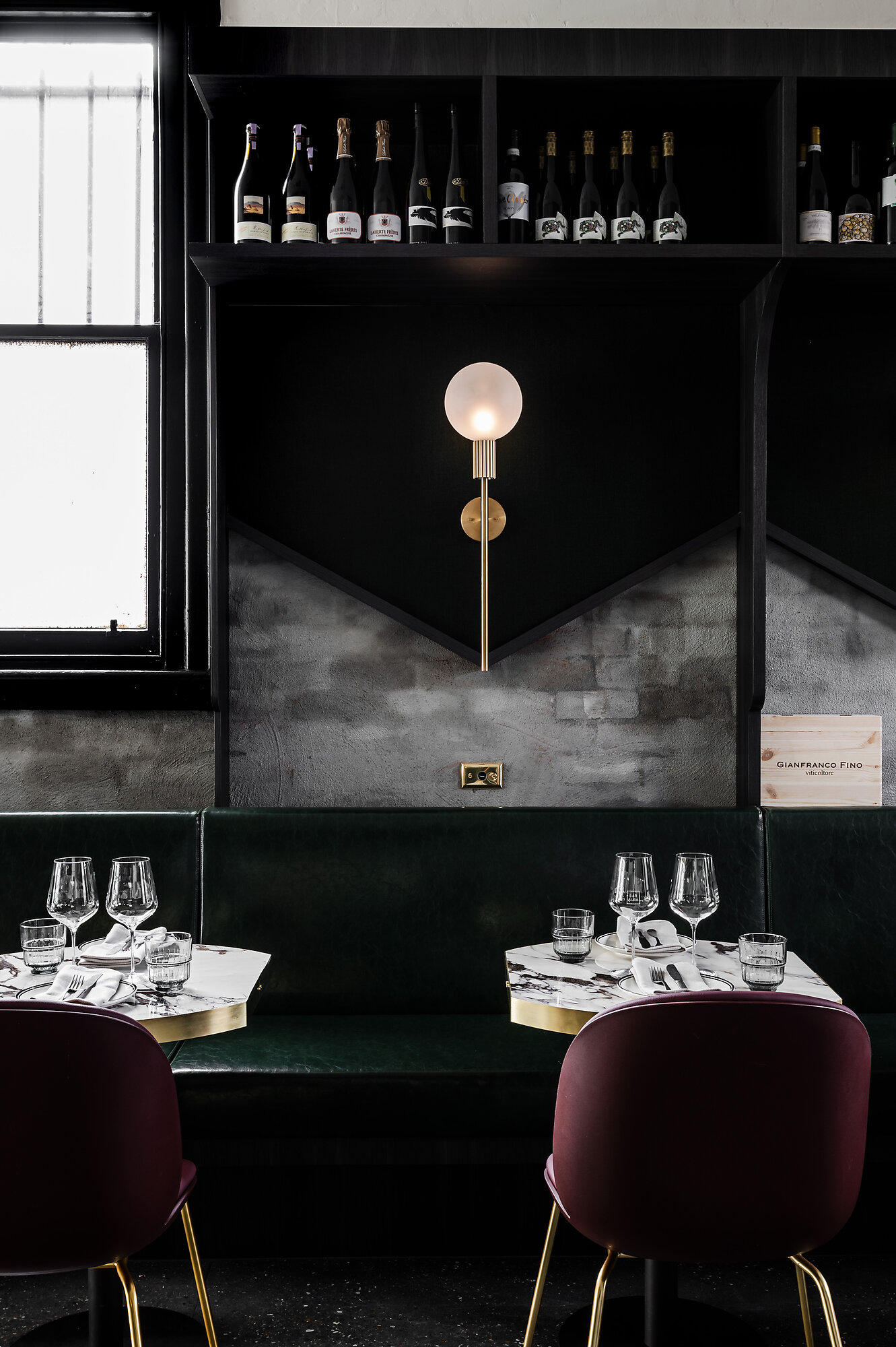 Interior photograph of Bar Alba by Tom Blachford